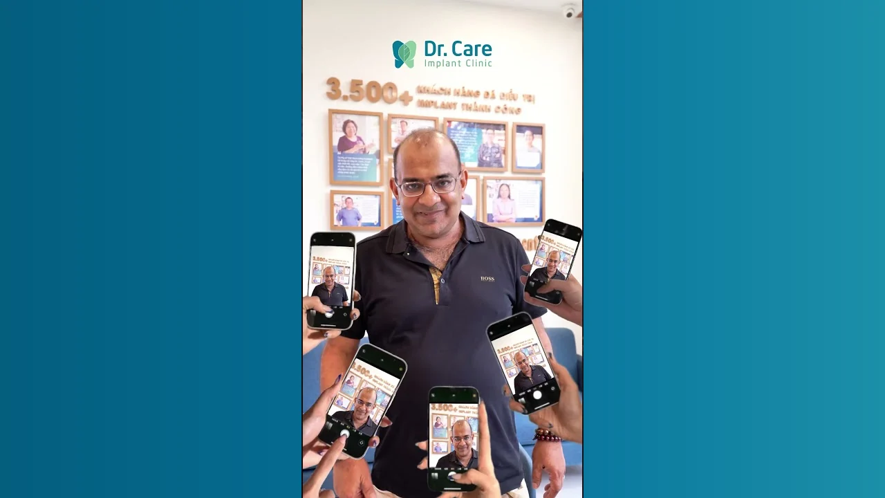 Ảnh đại diện video khách hàng Hetal Pandya chia sẻ trải nghiệm trồng răng Implant tại Dr. Care