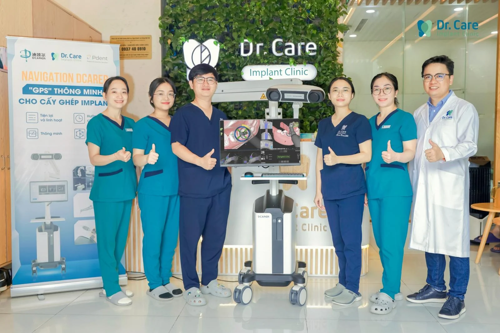 Hệ thống định vị động DCarer Navigation cùng đội ngũ Dr. Care